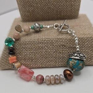 Multicolor Gemstones Bracelet